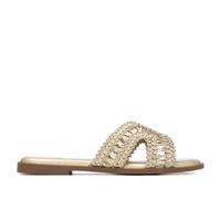 XTI - Sandali Donna Oro - Scarpe comode e versatili - Moda casual - Modello 14537301 (Misurare 41)