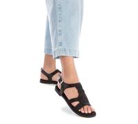 XTI SANDALO BASSO DONNA RAGAZZA 142589 NERO CASUAL DAL 36 AL 41 NEW