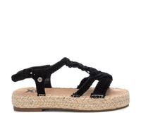 XTI Sandalo in macramè Incrociato Nero
