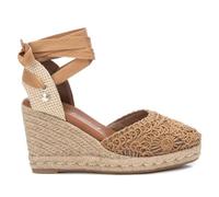 XTI - Scarpa con Chiusura a Nastro da Donna, Colore: Marrone, Taglia: 37, Taupe, 39 EU