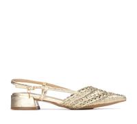 XTI - Scarpa Donna Oro - Scarpe comode e Versatili - Moda Casual - Modello 14502901 (Misurare 39)