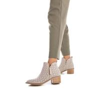 XTI STIVALETTO PRIMAVERA ESTATE DONNA RAGAZZA 142255 GHIACCIO ZIP DAL 36 AL 41