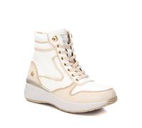 XTI STIVALETTO TRONCHETTO ZEPPA DONNA RAGAZZA 143197 BEIGE CASUAL DAL 37 AL 41