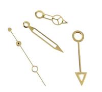 XTINKOPW 1/3/4 pezzi di lancette luminose GMT multicolore adatte for NH34A NH34 movimento automatico orologio da uomo nero oro rosa arancione blu parte orologio foro 2,2 mm(T4/Emerald)