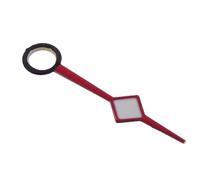 XTINKOPW 1/3/4 pezzi GMT lancette a fiocco di neve accessori modificati for movimento NH34 NH35 NH36 NH38 NH70 NH71 NH72 4R35/36 foro luminoso da 2,2 mm(Red GMT hand)