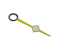 XTINKOPW 1/3/4 pezzi GMT lancette a fiocco di neve accessori modificati for movimento NH34 NH35 NH36 NH38 NH70 NH71 NH72 4R35/36 foro luminoso da 2,2 mm(O yellow GMT hand)