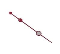 XTINKOPW 1/3 pezzi Lancette for orologio subacqueo for orologio stile sottomarino for NH35 NH36 NH38 NH70 NH71 NH72 4R35/36 7029 Aghi Mercedes MOD Accessori(Red second)