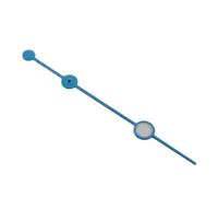 XTINKOPW 1/3 pezzi Lancette for orologio subacqueo for orologio stile sottomarino for NH35 NH36 NH38 NH70 NH71 NH72 4R35/36 7029 Aghi Mercedes MOD Accessori(Ice blue second)