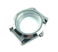 XTINKOPW 1 pz 10ATM testato WR 39mm cassa for orologio in cristallo zaffiro con bordo verde adatta a Seagul ETA2836 DG2813 Miyota8215/8205/821A Mov't(Without Magnifier)