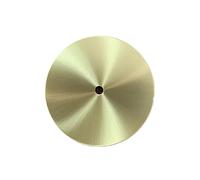 XTINKOPW 1 Pz 28,5 Mm Colore Pieno Fai Da Te Quadrante Senza Scala Modello Sole Letterale Quadranti Orologio Senza Data Calendario Accessorio Orologio For Movimento NH35/NH36(Gold)