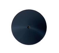 XTINKOPW 1 Pz 28,5 Mm Colore Pieno Fai Da Te Quadrante Senza Scala Modello Sole Letterale Quadranti Orologio Senza Data Calendario Accessorio Orologio For Movimento NH35/NH36(Black)