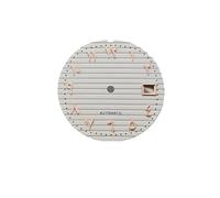 XTINKOPW 1 pz 29,8 mm quadrante dell'orologio for NH35 numeri arabi superficie senza quadrante luminoso accessori for orologi for quadranti del movimento NH35(Rose nail - white)