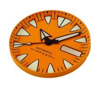 XTINKOPW 1 pz 29mm Fit NH36 NH36A Movimento automatico Orologio quadrante rosso/blu/giallo/arancione Monster Sterile Verde Luminoso Accessori for orologi subacquei(RedB dial)