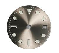 XTINKOPW 1 pz 29MM Quadrante singolo for orologio con calendario verde luminoso Accessori for orologi modificati Quadranti for movimento NH34(White)