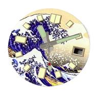 XTINKOPW 1 pz 29mm verde luminoso quadrante orologio da surf adatto for movimento automatico NH35 parti del quadrante dell'orologio(Surfing Dial B set)