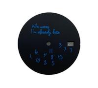 XTINKOPW 1 pz 30,5/31,8 mm NH35 quadrante dell'orologio for movimento NH35A quadrante bianco nero quadrante dell'orologio accessori nessuno luminoso(A7)