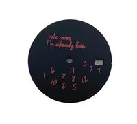 XTINKOPW 1 pz 30,5/31,8 mm NH35 quadrante dell'orologio for movimento NH35A quadrante bianco nero quadrante dell'orologio accessori nessuno luminoso(A4)