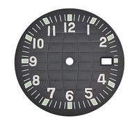 XTINKOPW 1 pz 31,5 mm singolo calendario granata a mano serie quadrante orologio senza piattaforma super luminoso for movimento NH34 NH35 NH36(WZ-N-321)
