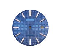 XTINKOPW 1 pz 31,8 mm quadrante orologio verde luminoso calendario singolo adatto for movimenti NH35/NH36 accessori for orologi(7)
