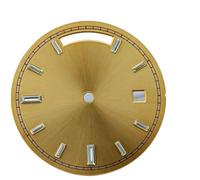 XTINKOPW 1 pz 31mm Numeri Romani 8285 Quadrante Orologio Modificato Adatto 8285 Meccanico Doppia Data Finestra Orologio Uomo Quadrante Accessori Parti(A14)