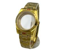 XTINKOPW 1 pz 36mm/39mm cassa orologio vetro zaffiro adatto NH34 NH35 NH36 NH38 ETA2824 2836 PT5000 DG movimento Oyster parti in acciaio inossidabile(Case 20,36mm Miyota DG 3)