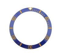 XTINKOPW 1 pz 38,5 mm * 31 mm lunetta in ceramica orologio subacqueo for 41 mm uomini cassa dell'orologio orologi sostituire accessori quadrante dell'orologio lunetta dell'orologio inserto(137)