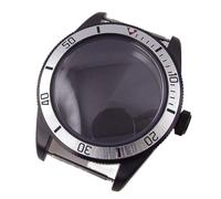 XTINKOPW 1 pz 39mm Nero Sterile Orologio da uomo Cassa in vetro zaffiro bombato Adatto for orologio automatico NH35A NH36A NH34 ETA2824 PT5000 Parti(T18/22,ETA2824 PT5000)