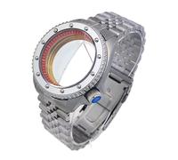 XTINKOPW 1 pz 40mm 007 Cassa for orologio Impermeabile Jubilee Vetro zaffiro Acciaio inossidabile Serie NH3 34 35 36 Movimento automatico Accessori for orologi(Model 7)