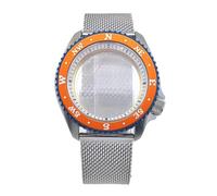 XTINKOPW 1 pz 40mm 007 Cassa for orologio Impermeabile Jubilee Vetro zaffiro Acciaio inossidabile Serie NH3 34 35 36 Movimento automatico Accessori for orologi(Model 5)