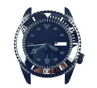 XTINKOPW 1 pz 40mm SKX007 Cassa for orologio Acciaio inossidabile Cupola Nero Cristallo zaffiro Impermeabile Sfera luminosa Adatto NH34 NH35 NH36 Movimento(2)