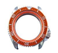XTINKOPW 1 pz 40mm SKX007 Orologio da uomo Cassa in acciaio inossidabile 316L Vetro zaffiro piatto Adatto a NH34 NH35 NH36 Movimento Lunetta luminosa in alluminio(8)