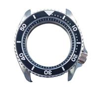 XTINKOPW 1 pz 40mm SKX007 Orologio da uomo Cassa in acciaio inossidabile 316L Vetro zaffiro piatto Adatto a NH34 NH35 NH36 Movimento Lunetta luminosa in alluminio(2)