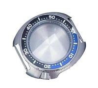 XTINKOPW 1 Pz 41mm Cassa For Orologio In Acciaio Inossidabile Vetro Zaffiro Ombra Interna Nera Parti Di Ricambio For Orologio Modificato For Movimento NH35A/NH36(Black Blue)
