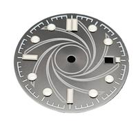 XTINKOPW 1 pz Adatto for movimento ETA2836 Orologio Quadrante 31mm Modello di carica Verde Quadranti luminosi con data Accessori for orologi Parti di riparazione(Black)