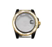 XTINKOPW 1 pz Cassa for orologio in acciaio inossidabile Specchio in zaffiro sintetico Cassa da 40 mm for movimento NH35 Accessori for riparazione orologi Sostituzione cassa in metallo(B)