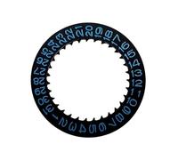 XTINKOPW 1 pz NH35 NH36 Quadrante Data Adatto NH35 NH36 NH34 Movimento SKX007 SKX009 Rosso Blu Nero Automatico Meccanico Movt Giorno Data Quadrante Ruota(A5)