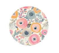 XTINKOPW 1 pz NH35 Quadrante 28,5 mm Quadrante Serie Fiori Creativi Quadrante Numeri Arabi Quadrante NH36 Adatto Movimento NH35/36(NO.2,Single calendar)