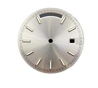 XTINKOPW 1 quadrante da 31 mm adatto for orologio Miyota 8285 con giorno e data, calendario modificato, visualizzazione settimanale, numeri romani luminosi blu(D4 gold nail)