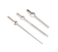 XTINKOPW 1 quadrante da 31 mm adatto for orologio Miyota 8285 con giorno e data, calendario modificato, visualizzazione settimanale, numeri romani luminosi blu(H5 silvery)