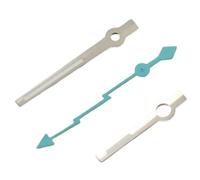 XTINKOPW 1 set di lancette for orologi Lightning 13 * 12 * 8 verde argento luminoso for NH35 NH36A 7S26 7S36 4R35 4R36 movimento accessori(Tomato)