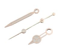 XTINKOPW 1 set di lancette for orologio 12,5 * 12 * 8 mm verde luminoso for movimento NH35 NH36 7S26 7S36 4R35 4R36 accessori for orologi(Rose Gold)