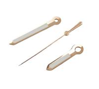 XTINKOPW 1 set di lancette for orologio 13,5 * 13 * 9 verde luminoso argento oro pistola for NH35 NH36 7S26 7S36 4R35 4R36 movimento orologi accessori(Rose)