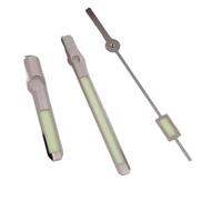 XTINKOPW 3 pezzi C3 Super Lume Fit NH35 NH36 NH38 NH70 NH72 SKX007 Movimento automatico Orologio Lancette gialle luminose for subacquei Accessori for orologi da uomo(Silver)