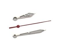 XTINKOPW 3 pezzi di lancette accessorie for orologi, puntatore a tre lancette luminoso verde cavo adatto for movimenti NH35/36/4R/7S.(Red)