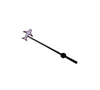 XTINKOPW 3 pezzi di lancette for orologi, lancette dei secondi for aerei, accessori for orologi luminosi, parti di orologi for movimenti NH35/NH36/4R/7S(Red black)