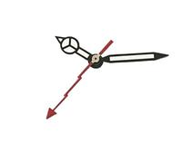 XTINKOPW 3 pezzi di lancette for orologio con bordo nero, ago bianco, ago luminoso verde, accessori for la conversione dell'orologio for movimenti NH35/NH36/4R/7S(Red)