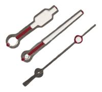 XTINKOPW 3 pezzi di lancette luminose verdi for orologi, accessori for orologi modificati, lancette for orologi NH35A for movimento meccanico NH35 NH36 4R 7S, accessori for orologi
