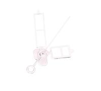 XTINKOPW 3 pezzi di lancette quadrate cave for movimento NH35 NH36, oro, argento, oro rosa, accessori modificati, parti di riparazione(Silver)