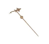 XTINKOPW 3 pezzi Lancette dei secondi Shark in argento, rosse, blu, verdi, nere e arancioni, 12,5 mm, adatte for movimenti NH35, NH36, NH38, NH39, NH70, NH72.(Rose Gold)