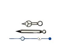 XTINKOPW 3 pezzi Lancette for orologio C3/bgw9 Blu Verde Luminoso Adatto for movimento NH-35-36 Orologio da polso meccanico Accessori Argento Oro Oro rosa Nero(12,Fit EAT2824)